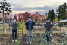 苗木売場2020年最終営業日